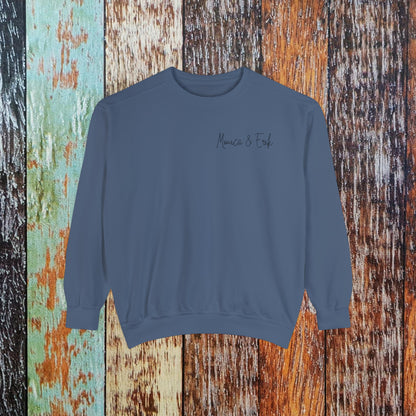 Couples Just Married Sweatshirts Sweatshirt Brides by Emilia Milan 