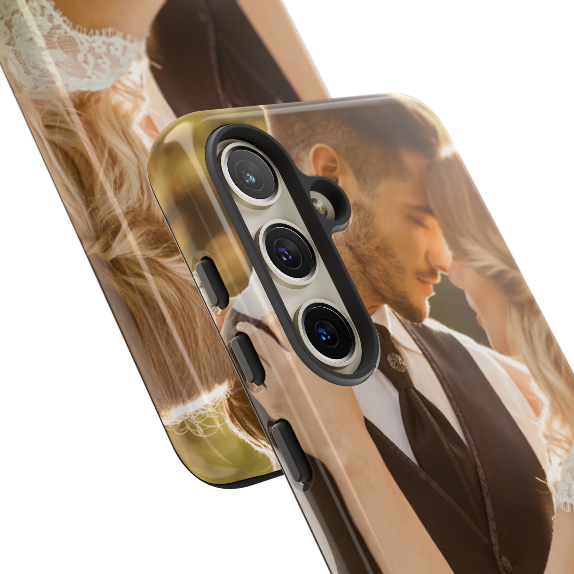 Personalized Phone Cases With Picture, Names and Date Phone Case Brides by Emilia Milan 