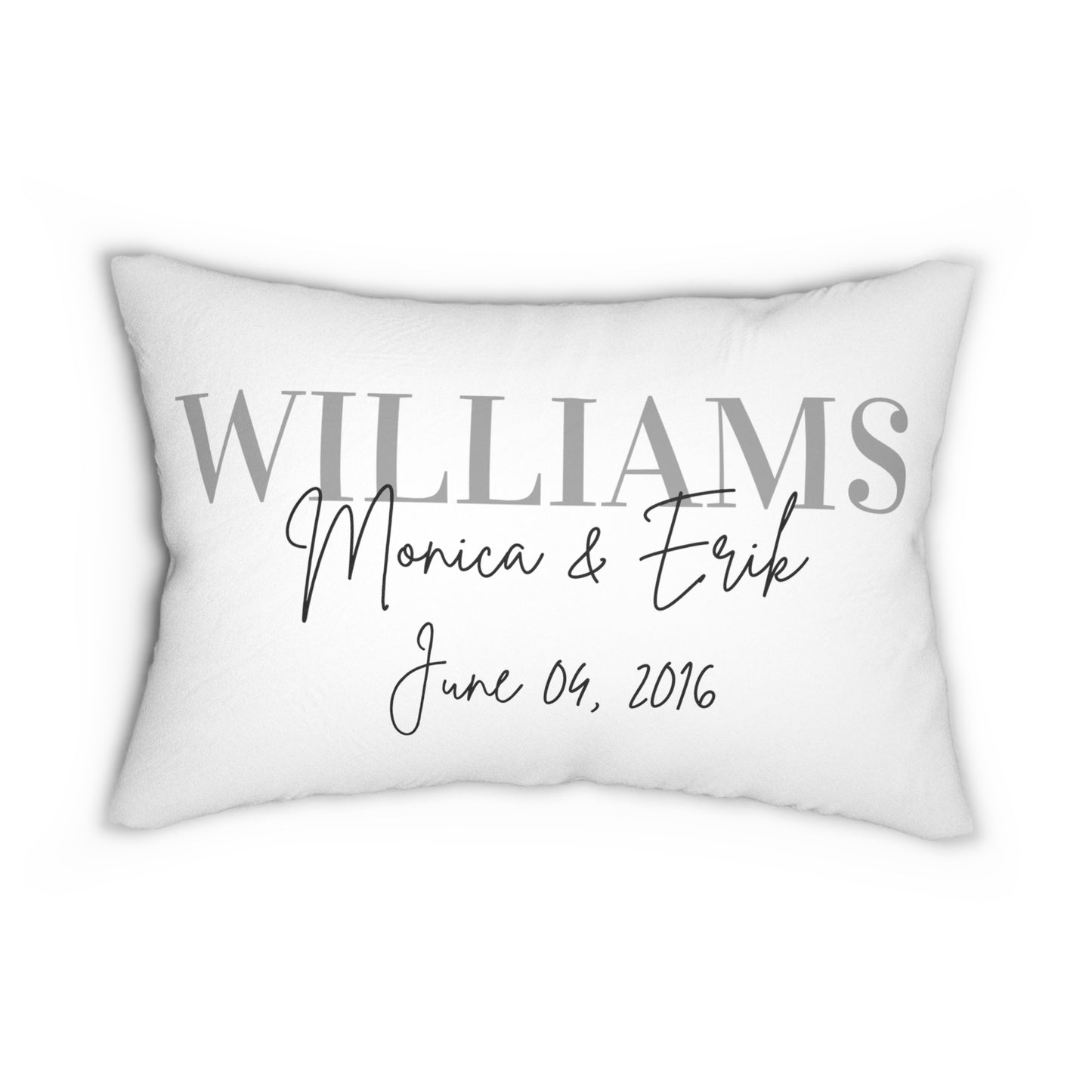 Personalized Pillows For Couples Home Decor Brides by Emilia Milan 