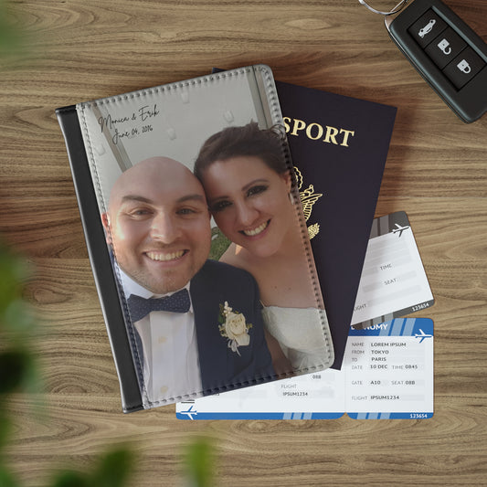 Personalized Passport Covers For Couples Accessories Brides by Emilia Milan 