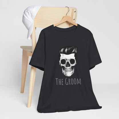 The Bride And The Groom Matching Couples Shirts T-Shirt Brides by Emilia Milan 
