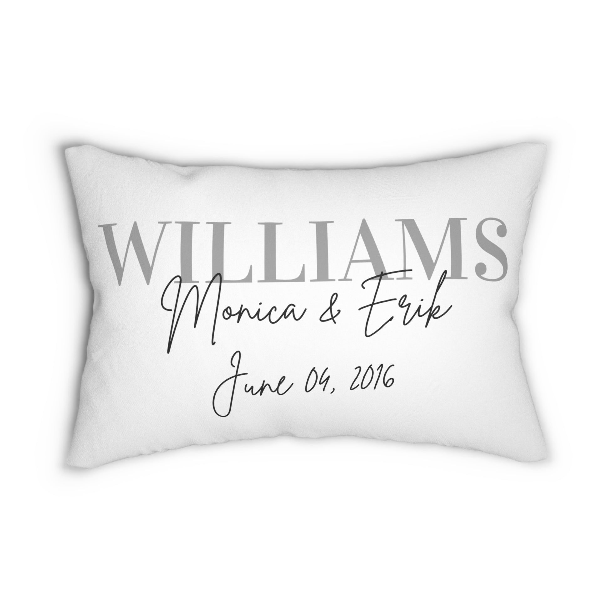 Personalized Pillows For Couples Home Decor Brides by Emilia Milan 