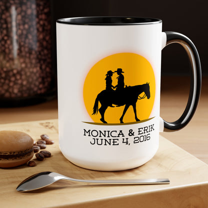 Personalized Big Coffee Mug Mug Brides by Emilia Milan 