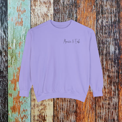 Couples Just Married Sweatshirts Sweatshirt Brides by Emilia Milan 