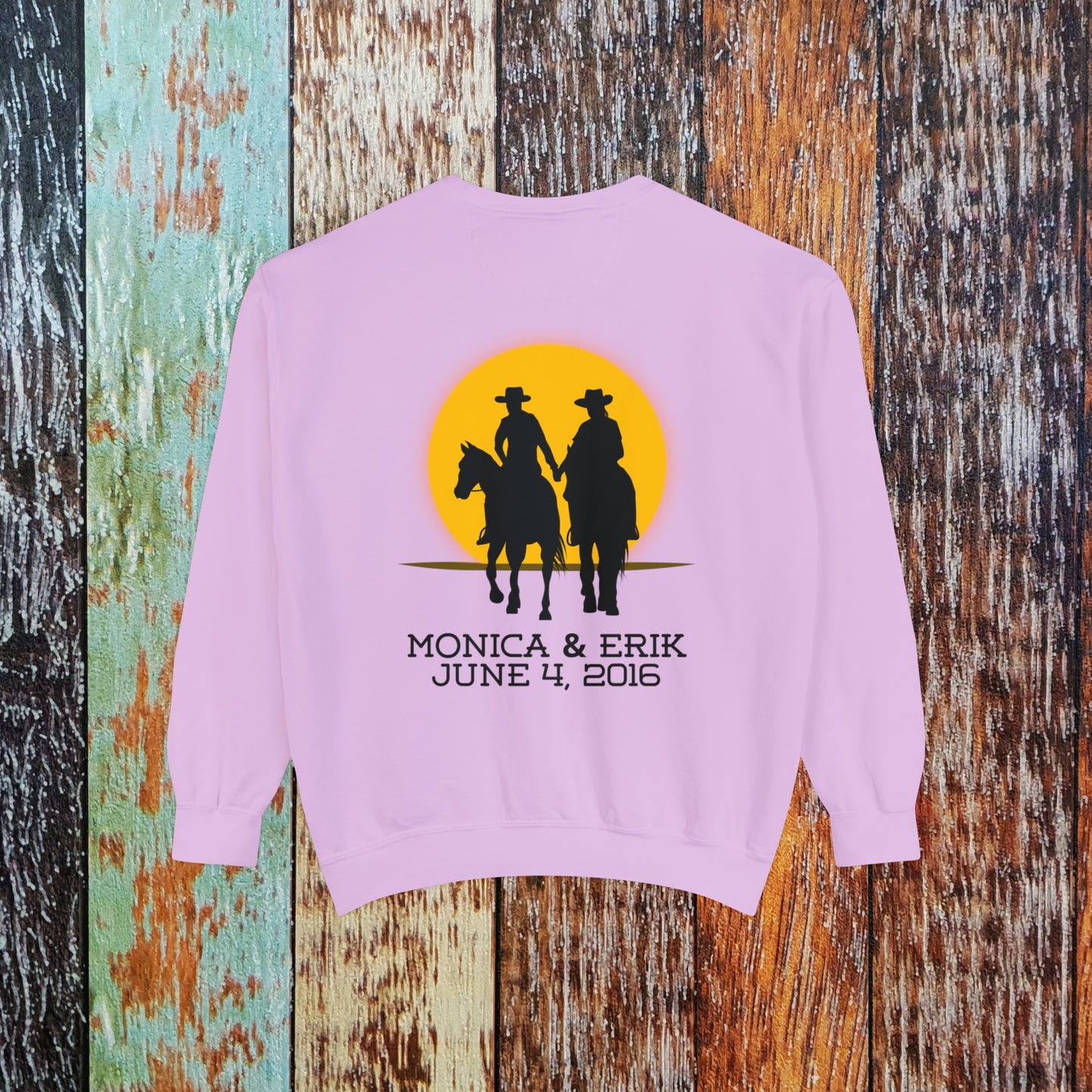 Personalized Couples Sweatshirts Sweatshirt Brides by Emilia Milan 