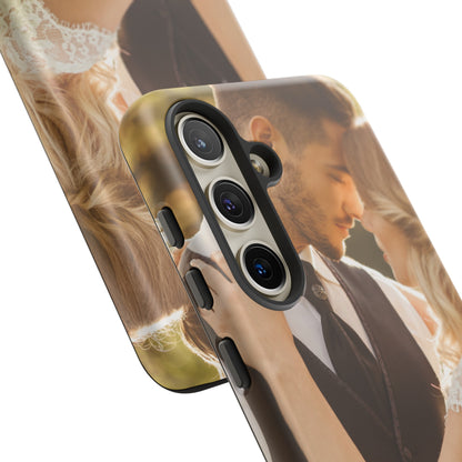 Personalized Phone Cases With Picture, Names and Date Phone Case Brides by Emilia Milan 