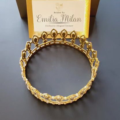 Greece Gold Wedding Crown